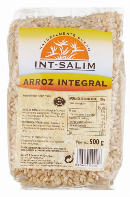 ARROZ INTEGRAL 500 GR