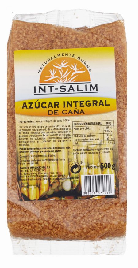 AZUCAR CAÑA INTEGRAL 500 GRS