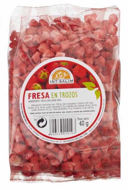 FRESA LIOFILIZADA TROZOS