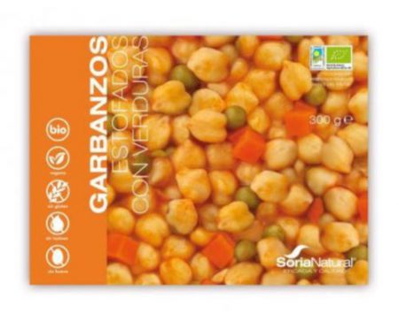 GARBANZOS ESTOFADOS CON VERDURAS ECO