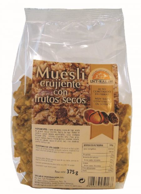 MUESLI CRUJIENTE CON FRUTOS SECOS