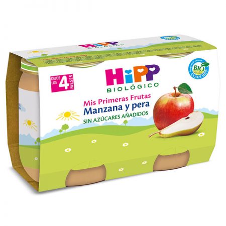 HIPP POTITO MANZANA-PERA BIO