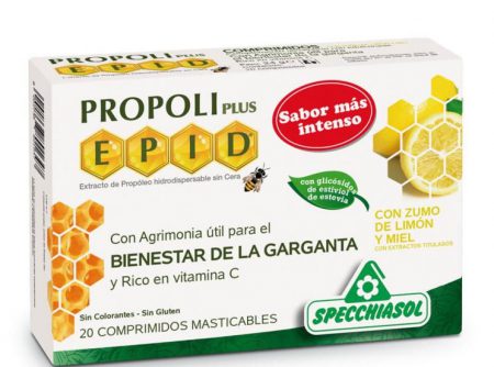 EPID COMPRIMIDOS MIEL-LIMÓN SPECCHIASOL