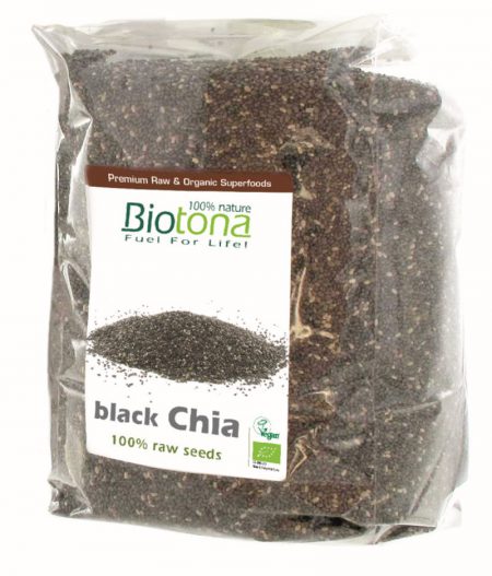 BIOTONA BLACK CHIA SEED RAW 1000g BIO