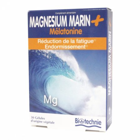 MAGNESIO MARINO+MELATONINA BIOTECHNIE