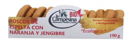 *BIO ROSCOS NAVIDAD NARANJA-JENGIBRE VEGANO