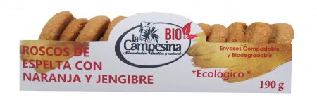 *BIO ROSCOS NAVIDAD NARANJA-JENGIBRE VEGANO