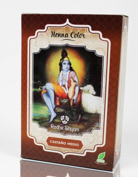 CASTAÑO MEDIO HENNA POLVO RADHE SHYAM