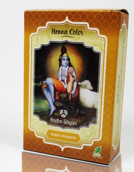 RUBIO DORADO HENNA POLVO RADHE SHYAM