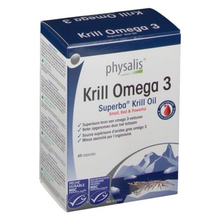 PHYSALIS-KRILL OMEGA 3  60 CAP