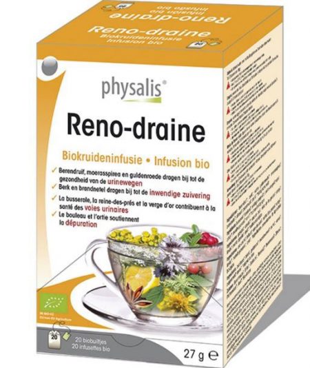 PHYSALIS-RENO-DRAINE INFUSION BIO 20 FILTROS