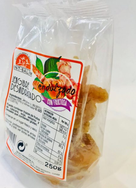 JENGIBRE FRUCTOSA (BOLSA PAPEL)