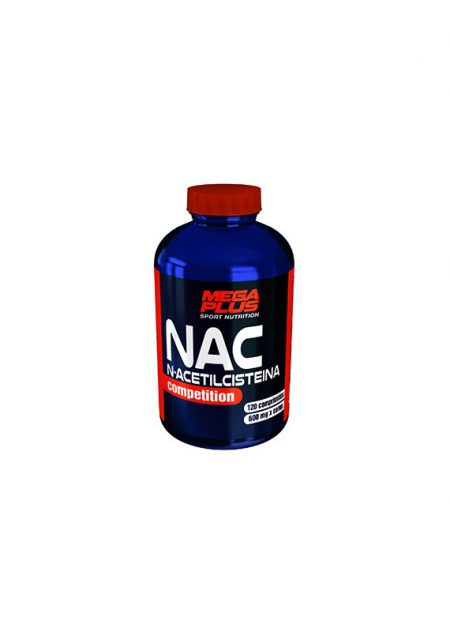 NAC N-ACETILCISTEINA 120 COM / 600 MG.  MEGAPLUS