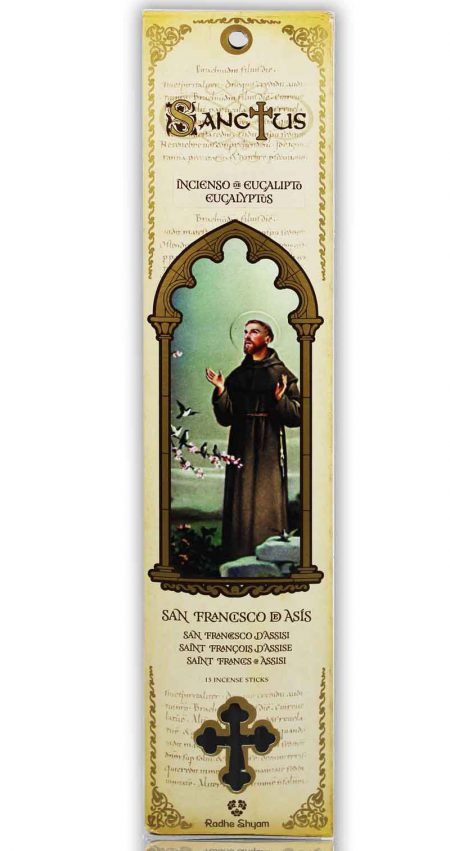 SANCTUS-SAN FRANCISCO ASIS INCIENSO STICK