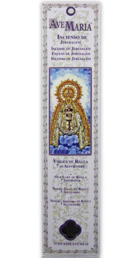 AVEMARIA-VIRGEN REGLA INCIENSO STICK