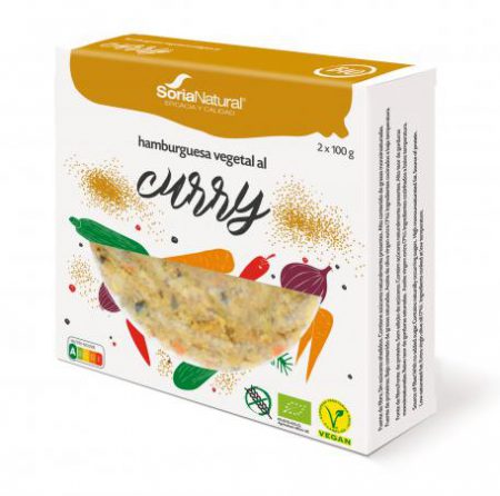 HAMBURGUESA CURRY BIO
