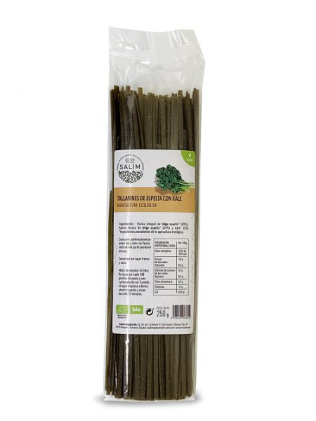 TALLARINES ESPELTA KALE ECO*