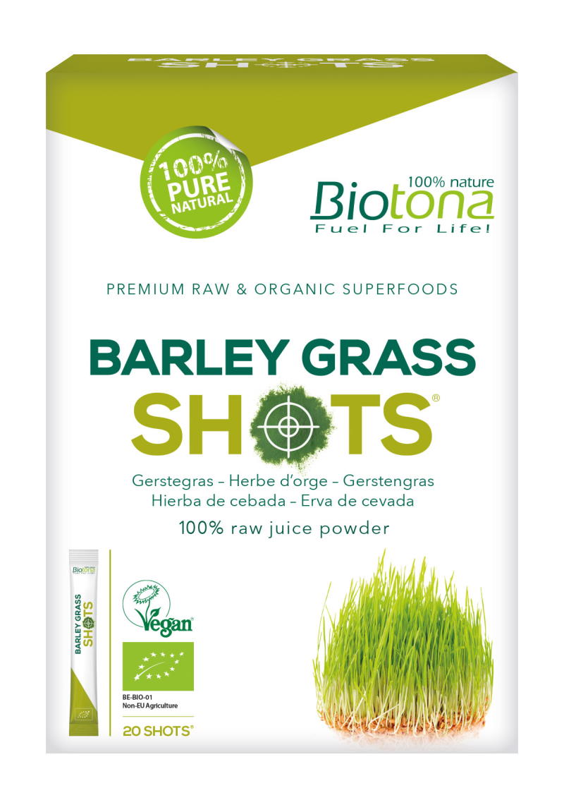 BIOTONA SHOTS BARLEY GRASS (20 sticks)