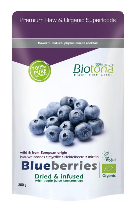 BIOTONA BLUEBERRIES (MIRTILOS) ENTEROS BIO