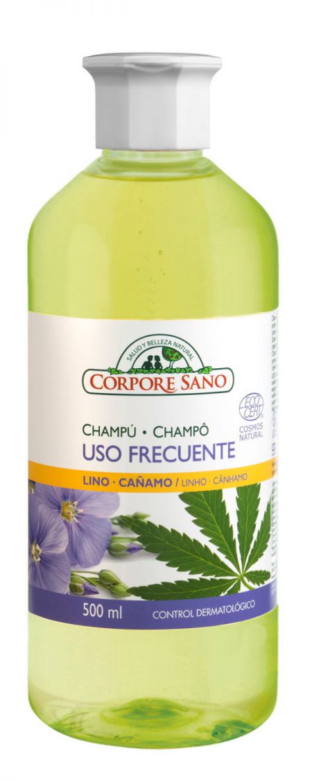ECOCERT CHAMPU USO FRECUENTE (LINO+CAÑAMO)
