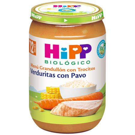 HIPP TARRITO VERDURITAS PAVO BIO 220GR