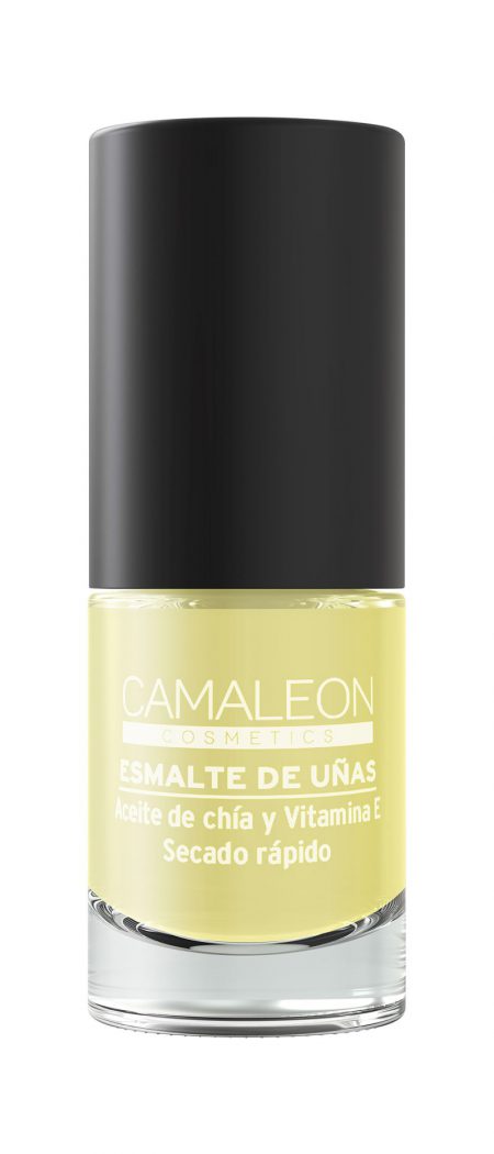 CAMALEON ESMALTE UÑAS (12) AMARILLO PASTEL