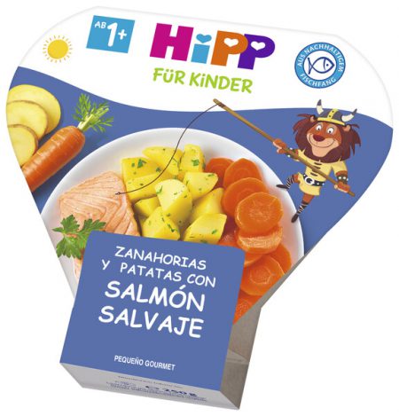 HIPP PLATOS ZANAHORIAS PATATAS SALMON