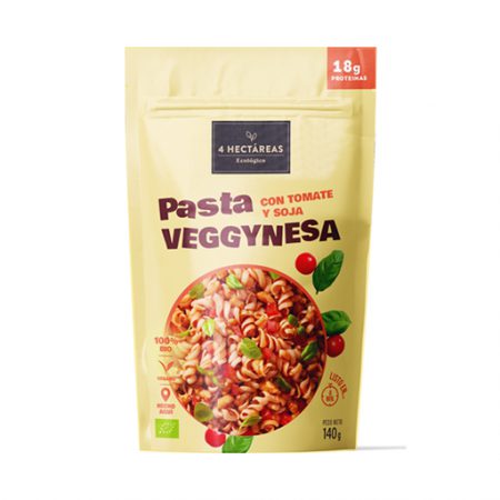 PASTA VEGGYNESA CON SOJA 4 HECTAREAS ECO