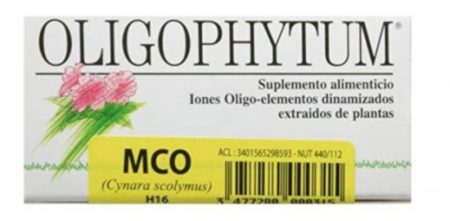 MANGANESO COBALTO OLIGOPHYTUM (H16 MCO) ALCACHOFA