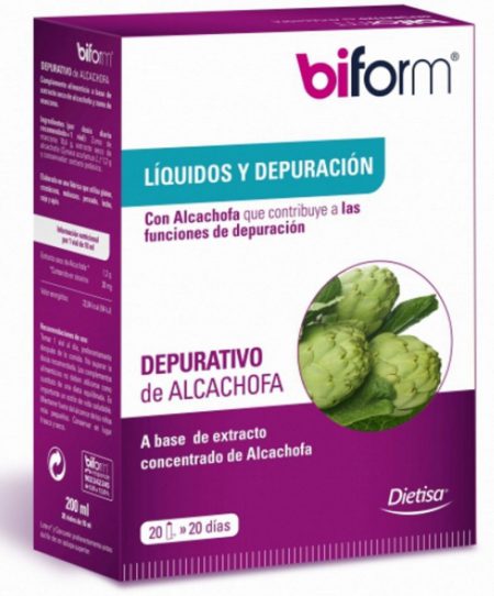 DEPURATIVO ALCACHOFA BIFORM 20 VIALES